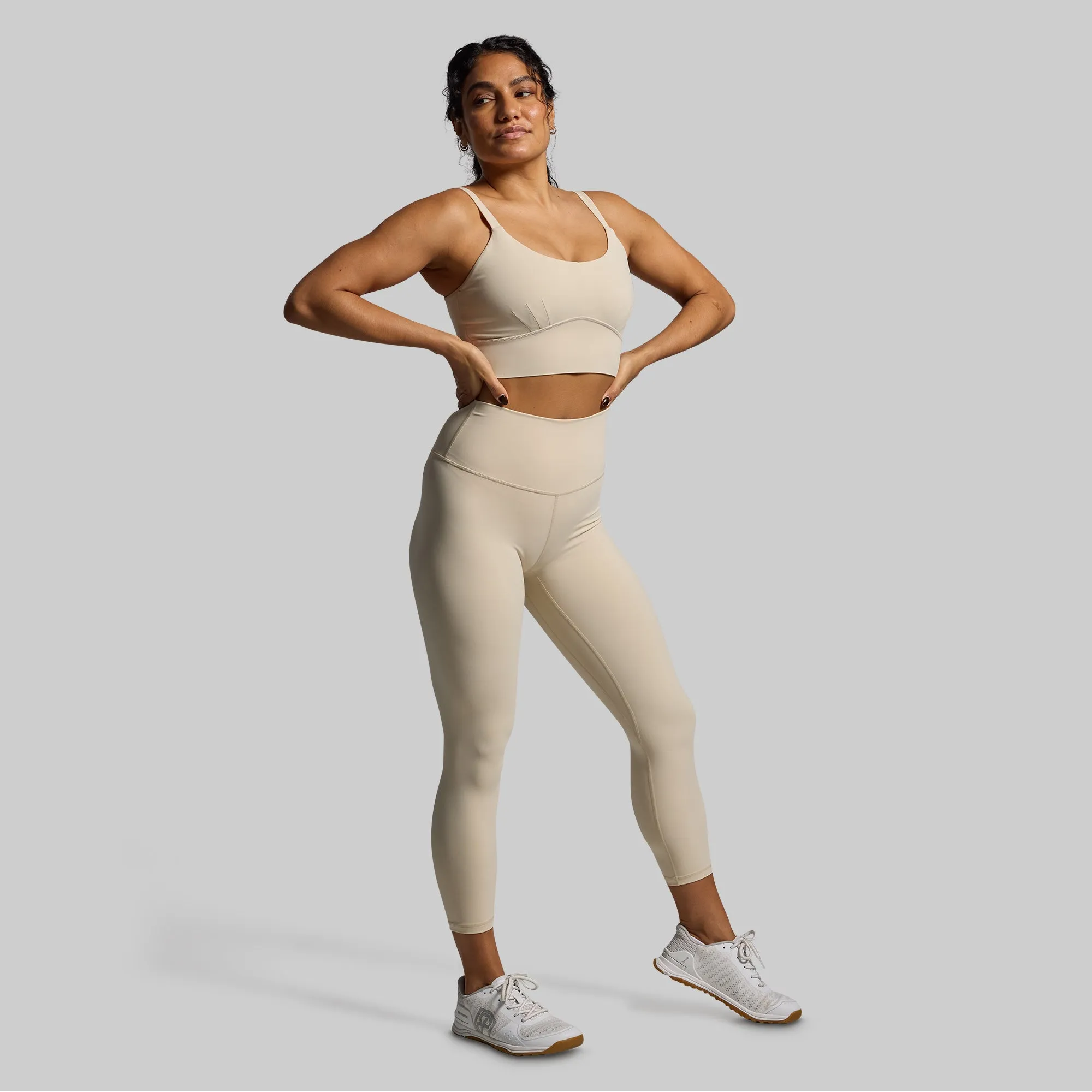 Your Go To Sports Bra (Oatmeal)